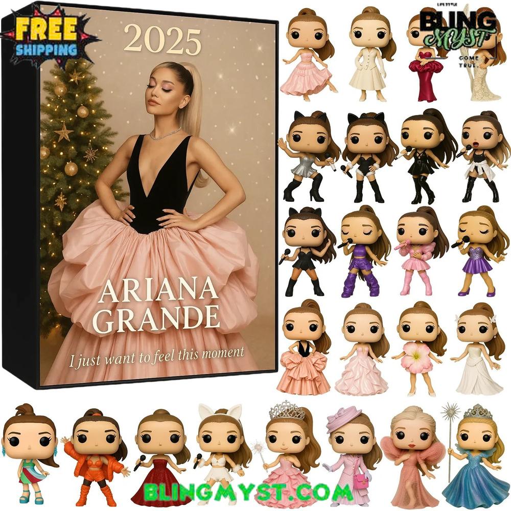 Ariana Grande Limited Edition Advent Calendar 2025 Ariana Grande Limited Edition Advent Calendar 2025