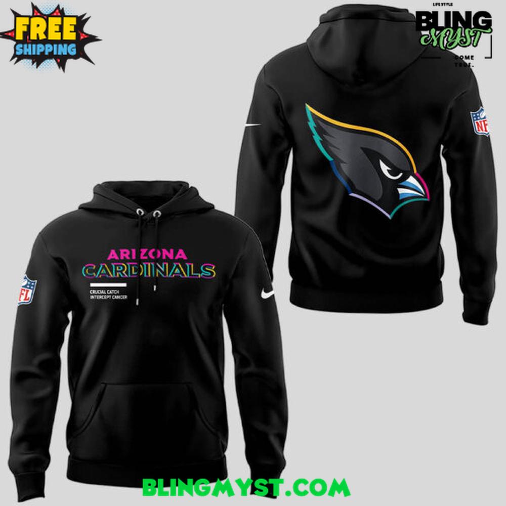 Arizona Cardinals Crucial Catch Intercept Cancer 2025 Hoodie Arizona Cardinals Crucial Catch Intercept Cancer 2025 Hoodie