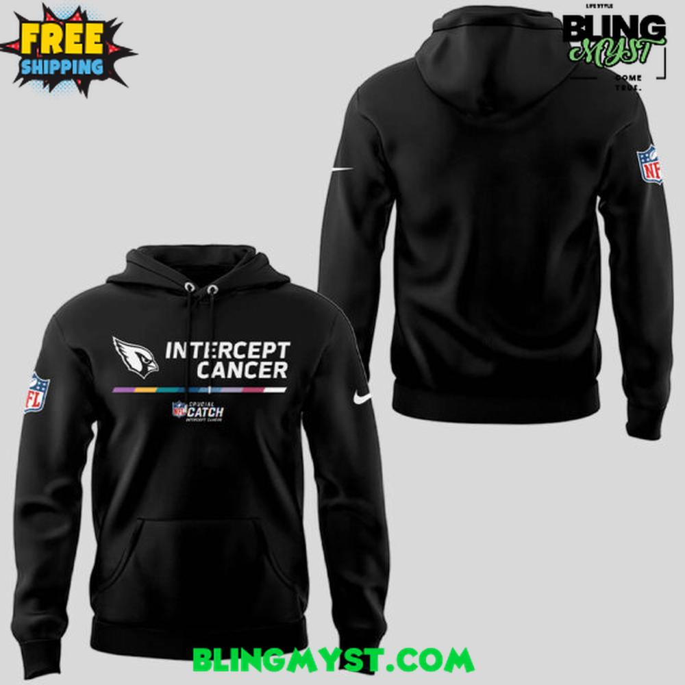Arizona Cardinals Crucial Catch Intercept Cancer 2025 Hoodie Arizona Cardinals Crucial Catch Intercept Cancer 2025 Hoodie