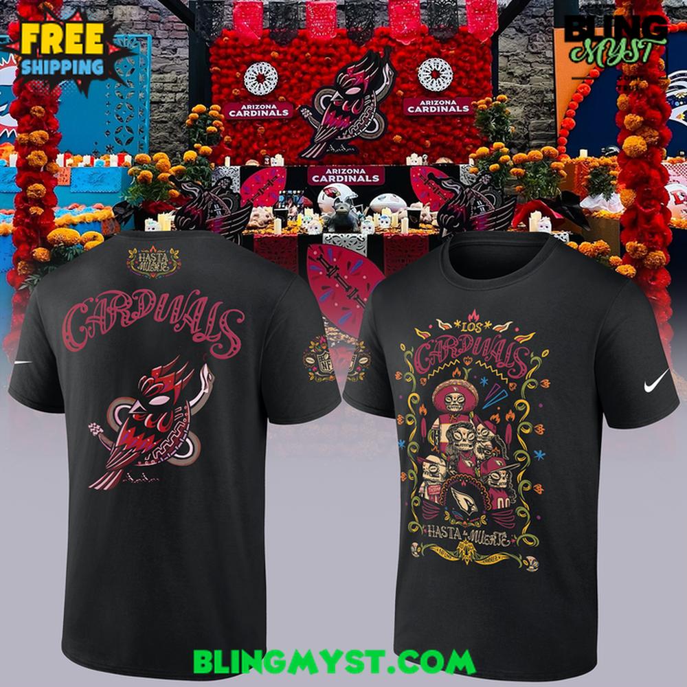 Arizona Cardinals Hasta La Muerte 2025 Special T-Shirt Arizona Cardinals Hasta La Muerte 2025 Special T-Shirt
