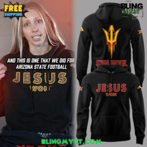 Arizona State Sun Devils x Jesus Won Limited Edition Hoodie
