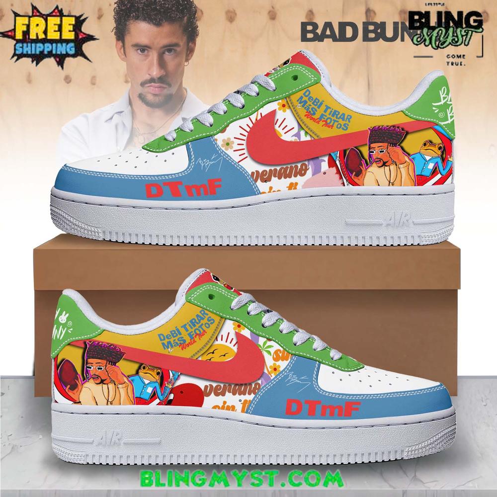 Bad Bunny Limited Edition Air Force 1 Shoes Bad Bunny Limited Edition Air Force 1 Shoes