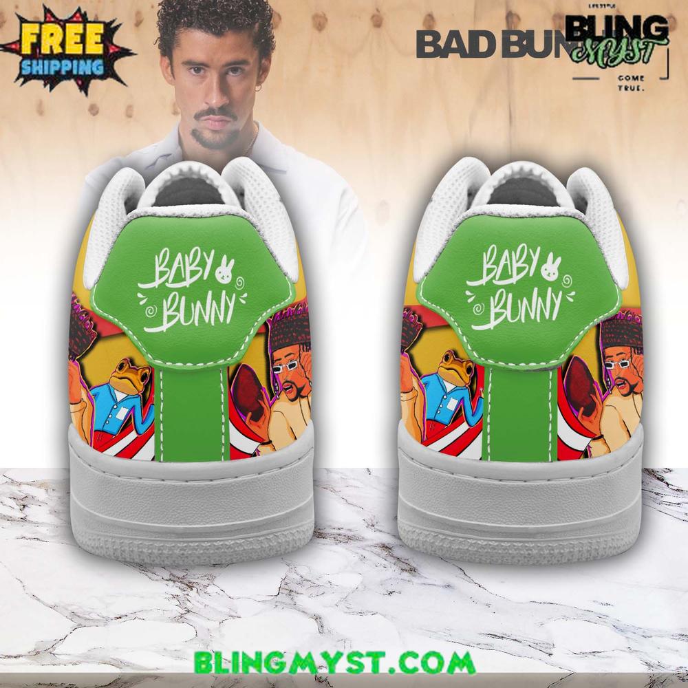 Bad Bunny Limited Edition Air Force 1 Shoes Bad Bunny Limited Edition Air Force 1 Shoes