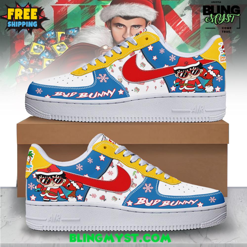 Bad Bunny Merry Christmas Limited Edition Air Force 1 Bad Bunny Merry Christmas Limited Edition Air Force 1