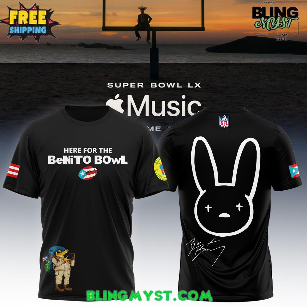Bad Bunny x Super Bowl LX Limited Edition T-Shirt Bad Bunny x Super Bowl LX Limited Edition T-Shirt