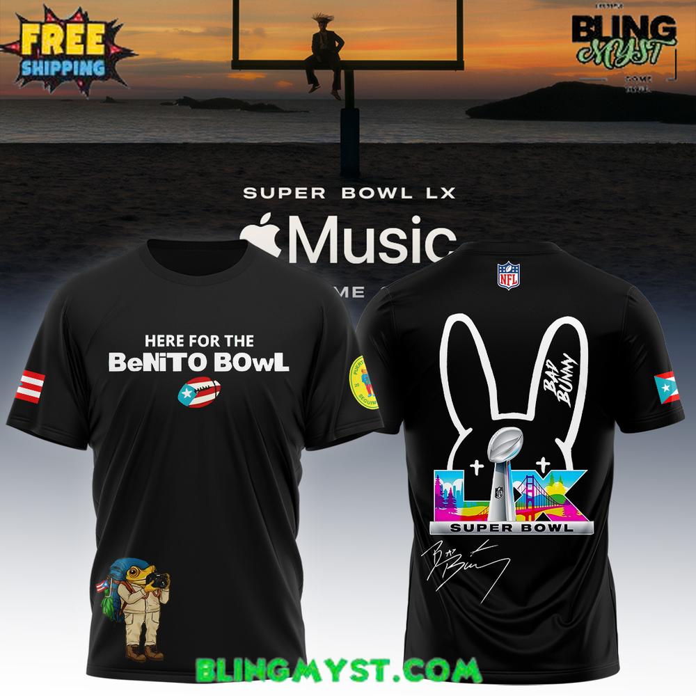 Bad Bunny x Super Bowl LX Limited Edition T-Shirt Bad Bunny x Super Bowl LX Limited Edition T-Shirt