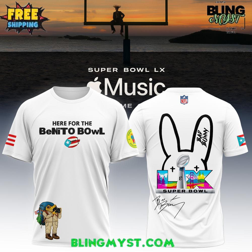 Bad Bunny x Super Bowl LX Limited Edition T-Shirt Bad Bunny x Super Bowl LX Limited Edition T-Shirt