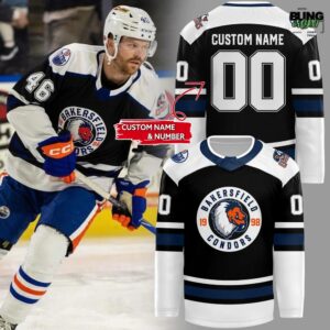 Bakersfield Condors 1998 Black Hockey Jersey