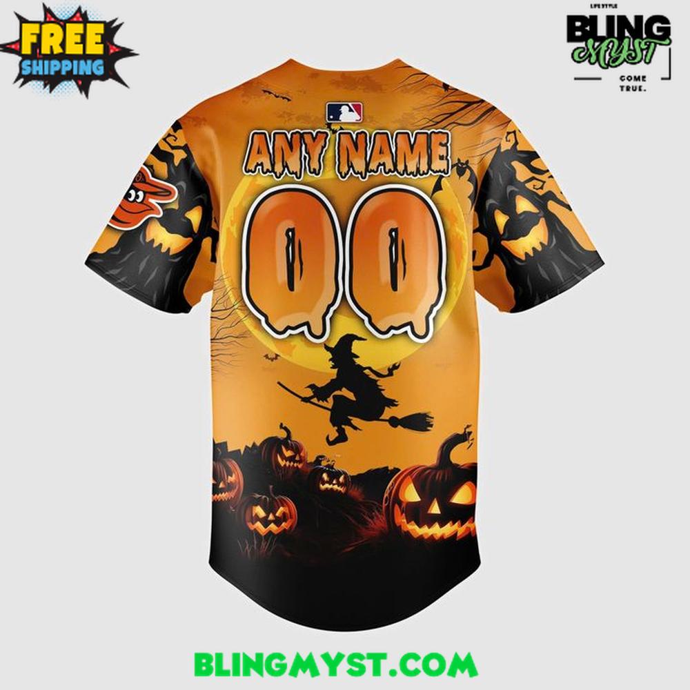Baltimore Orioles Happy Halloween 2025 Baseball Jersey Baltimore Orioles Happy Halloween 2025 Baseball Jersey