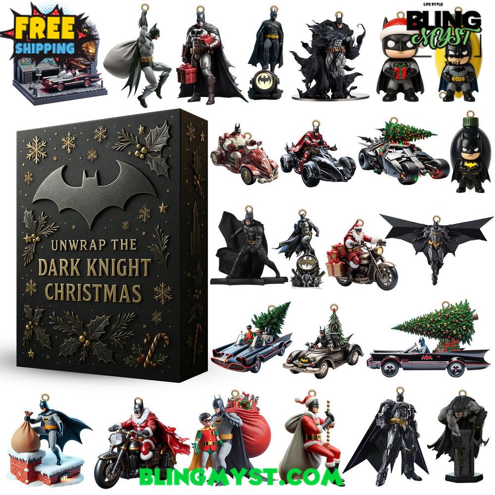 Batman Dark Knight Christmas Special Edition 2025 Advent Calendar Batman Dark Knight Christmas Special Edition 2025 Advent Calendar