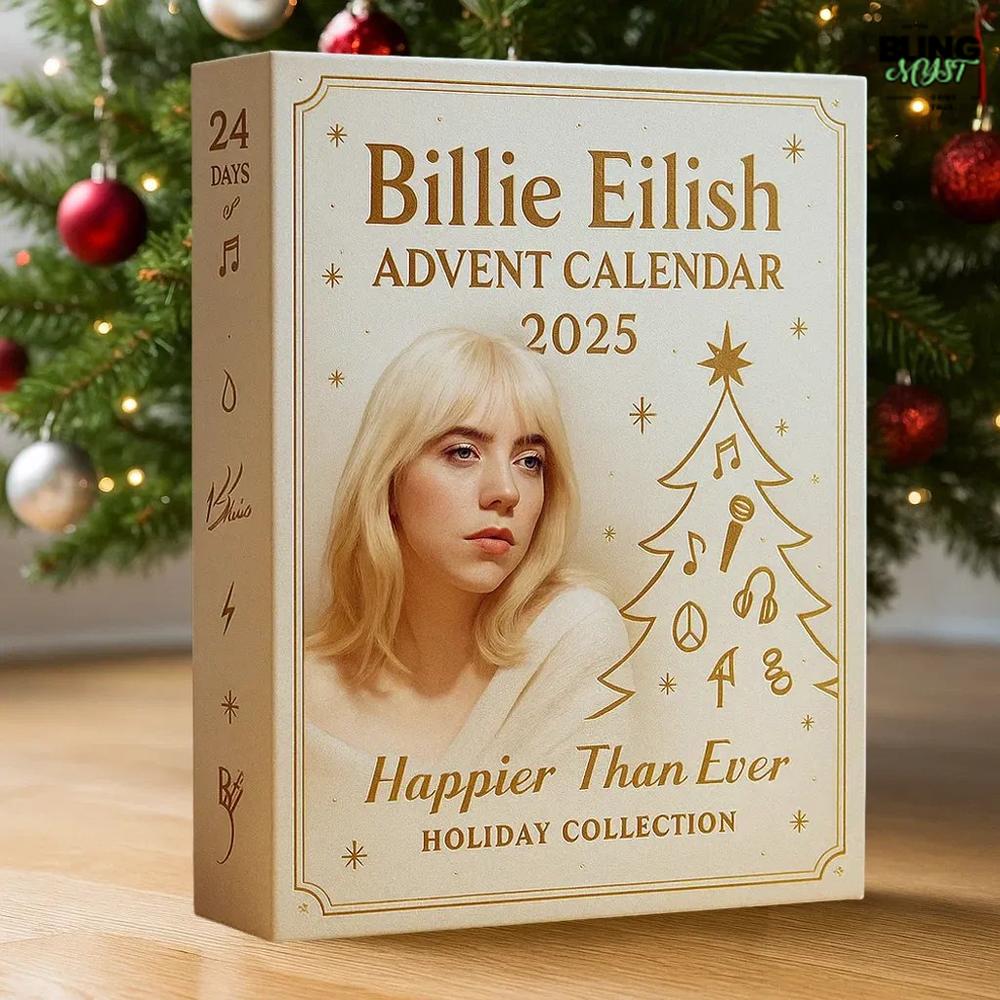 Billie Eilish Happier Than Ever Limited Edition Advent Calendar 2025 Billie Eilish Happier Than Ever Limited Edition Advent Calendar 2025
