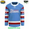 Bloomington Bison Blue Sweaters 2025 Hockey Jersey 1 Bloomington Bison Blue Sweaters 2025 Hockey Jersey 2