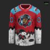 Bloomington Bison Peanuts Night 2025 Hockey Jersey 1 Bloomington Bison Peanuts Night 2025 Hockey Jersey 2