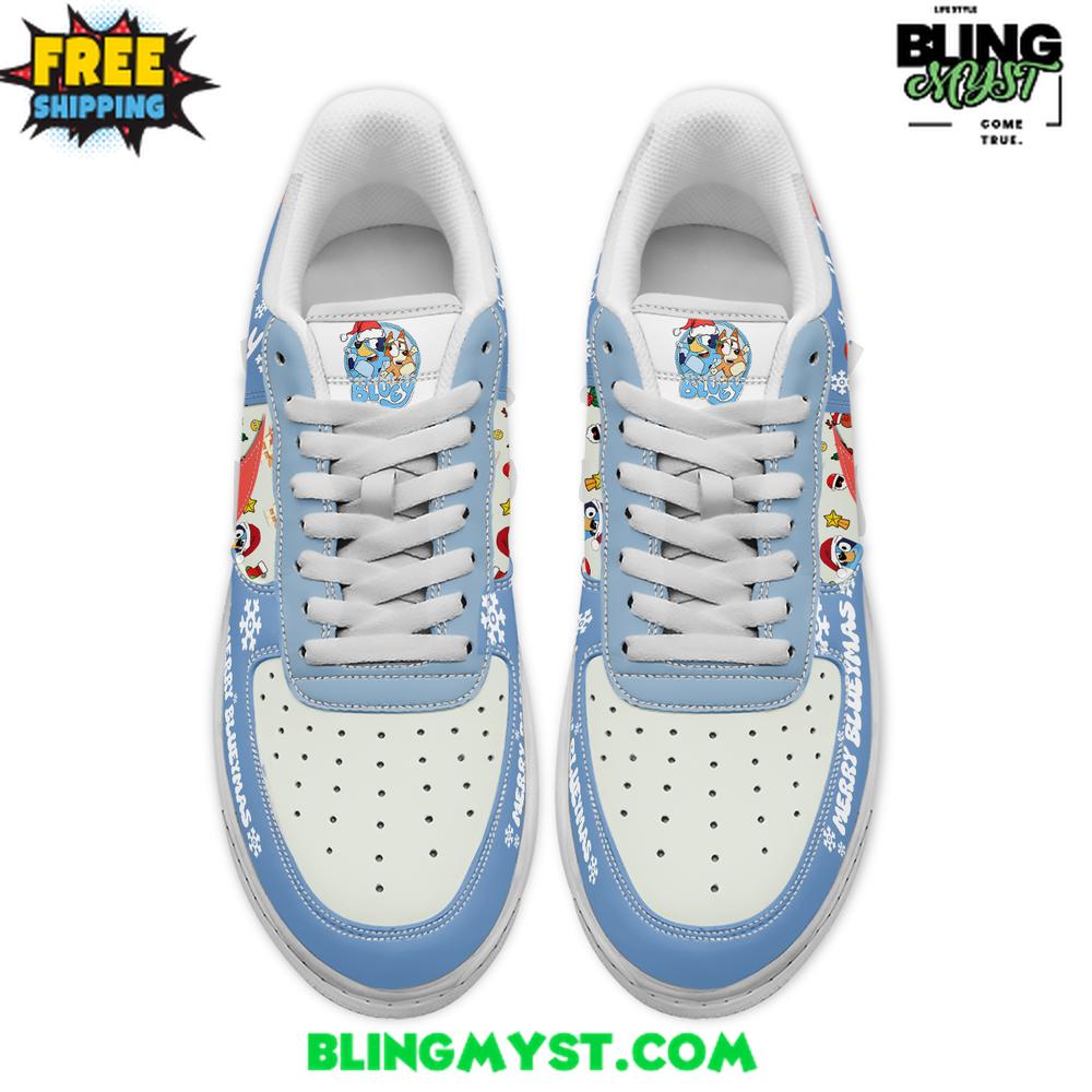 Bluey Merry Christmas Limited Edition Air Force 1 Bluey Merry Christmas Limited Edition Air Force 1