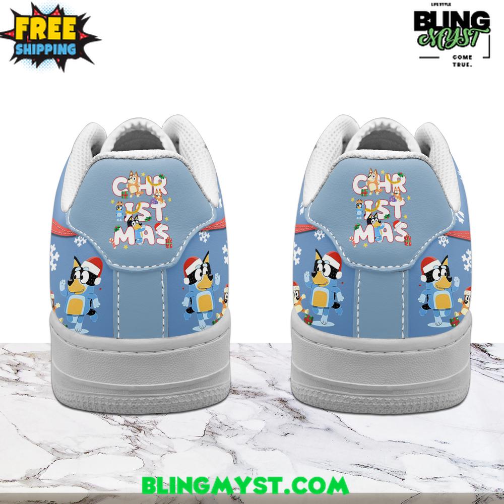 Bluey Merry Christmas Limited Edition Air Force 1 Bluey Merry Christmas Limited Edition Air Force 1