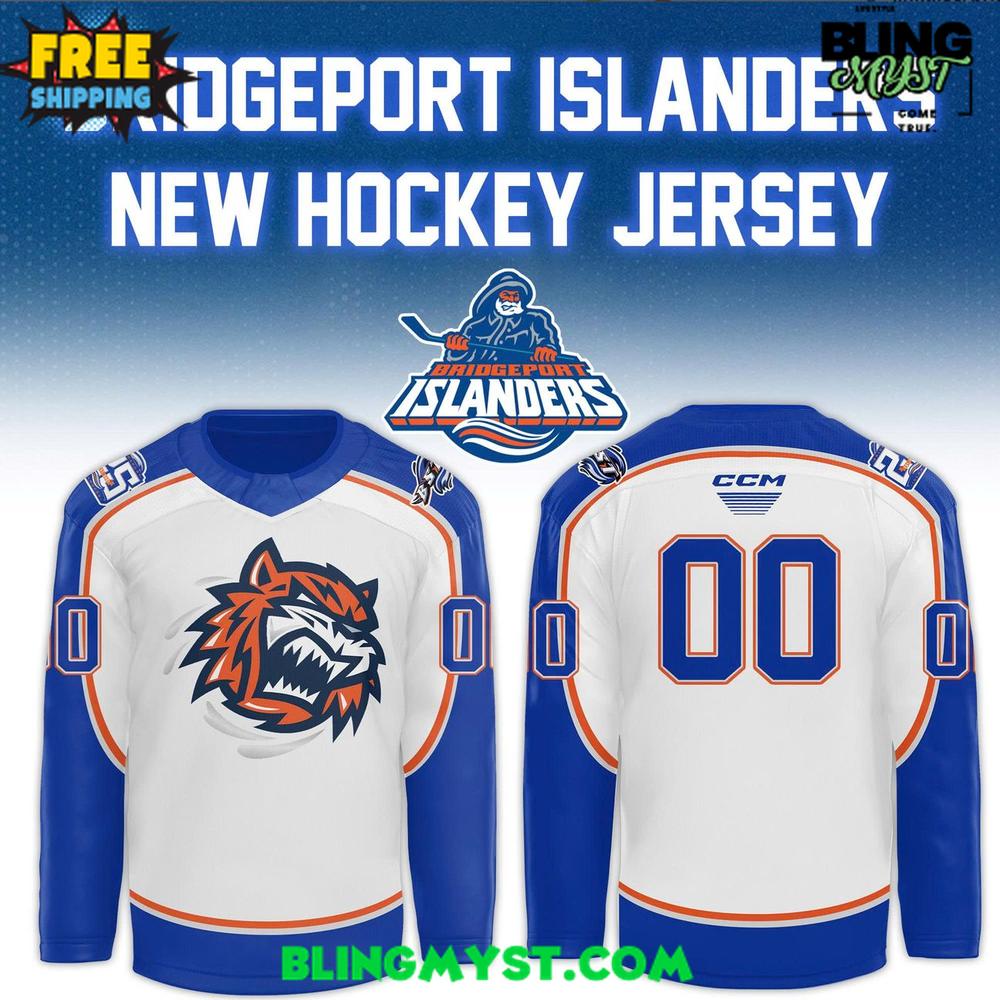 Bridgeport Islanders New 2025–2026 Hockey Jersey Bridgeport Islanders New 2025–2026 Hockey Jersey