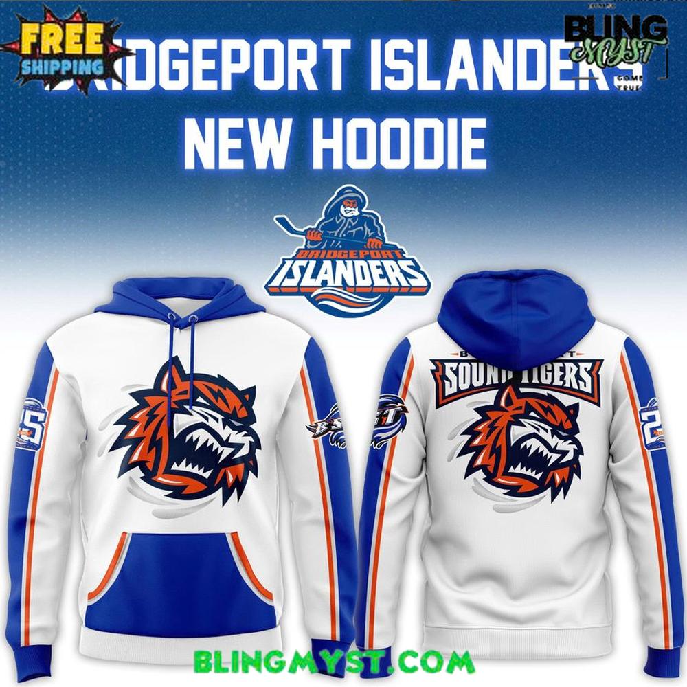 Bridgeport Islanders New Season 2025-26 Special Hoodie Bridgeport Islanders New Season 2025-26 Special Hoodie