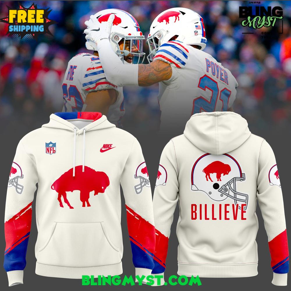 Buffalo Bills Billieve 2025 NFL Hoodie Buffalo Bills Billieve 2025 NFL Hoodie