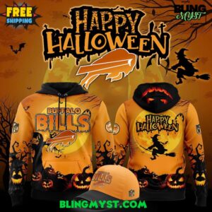 Buffalo Bills Happy Halloween 2025 NFL Hoodie