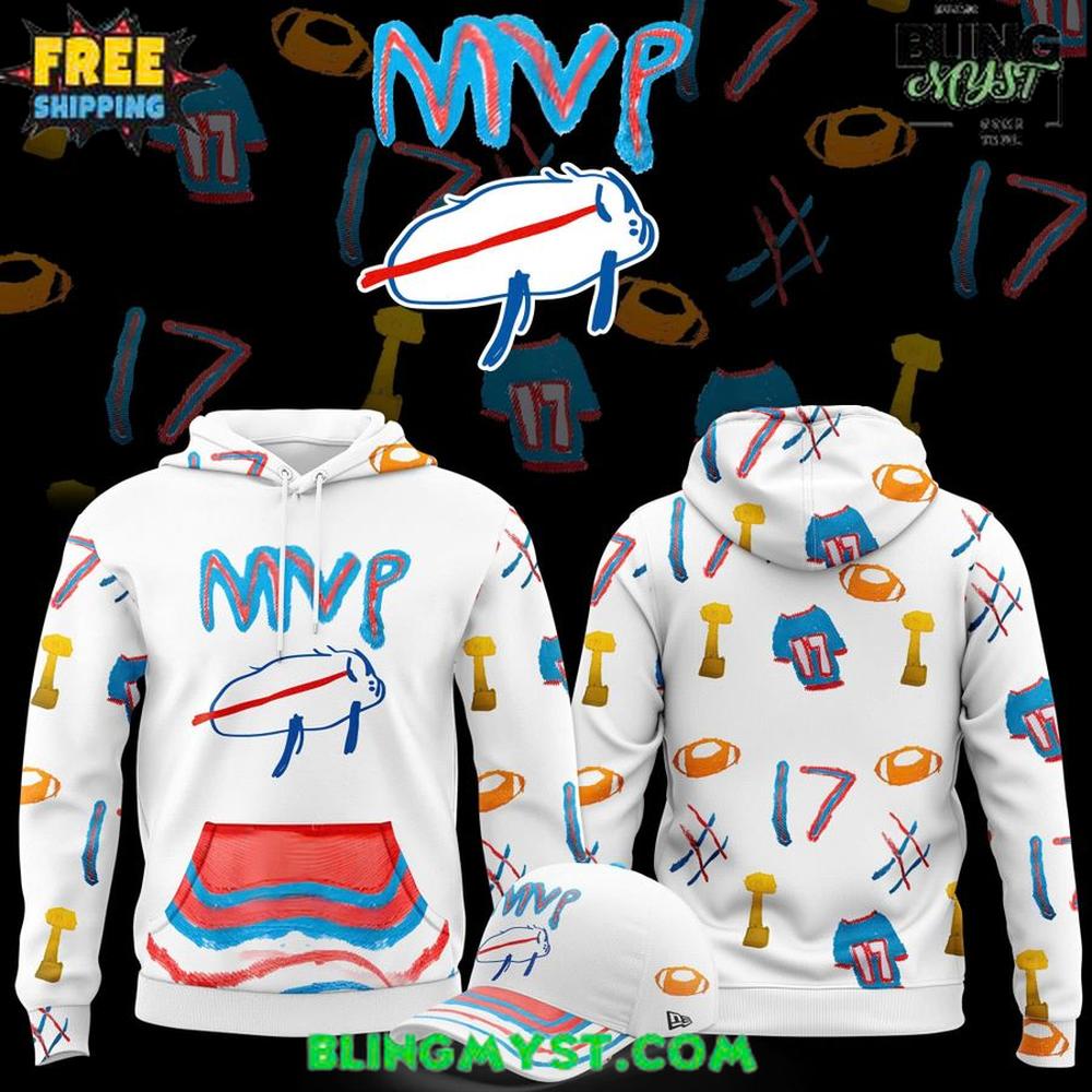 Buffalo Bills Josh Allen Billustration Charlie Hoodie Buffalo Bills Josh Allen Billustration Charlie Hoodie