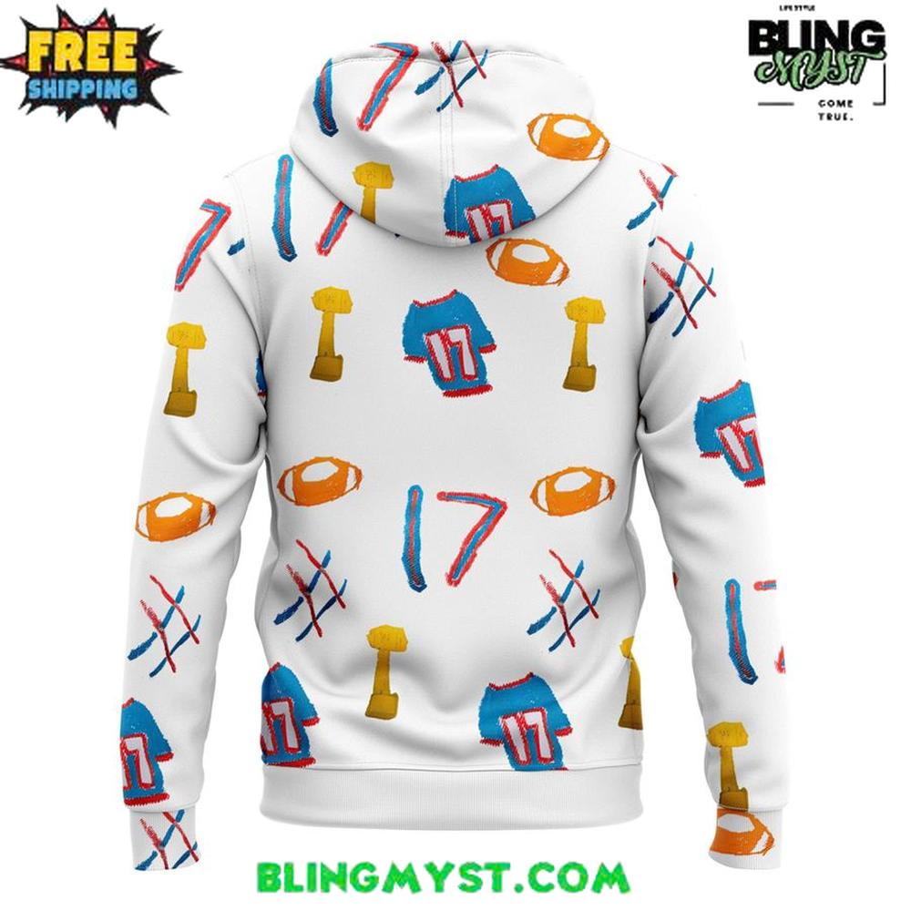 Buffalo Bills Josh Allen Billustration Charlie Hoodie Buffalo Bills Josh Allen Billustration Charlie Hoodie