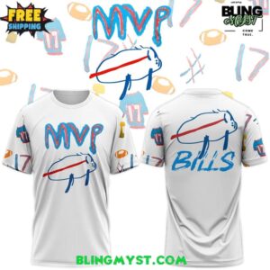 Buffalo Bills Josh Allen Billustration Charlie T-Shirt