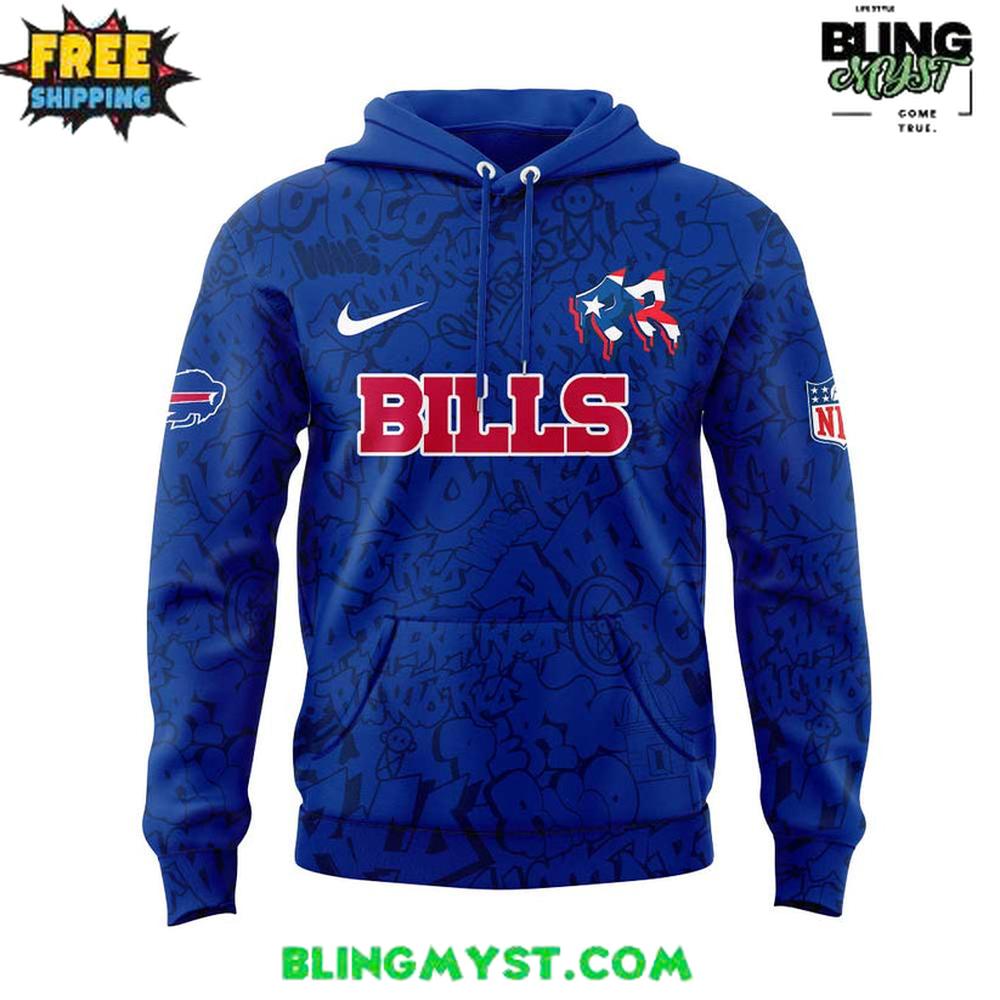 Buffalo Bills Puerto Rico Heritage Night Special Hoodie Buffalo Bills Puerto Rico Heritage Night Special Hoodie