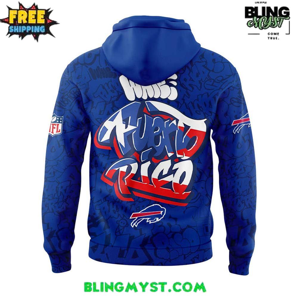 Buffalo Bills Puerto Rico Heritage Night Special Hoodie Buffalo Bills Puerto Rico Heritage Night Special Hoodie