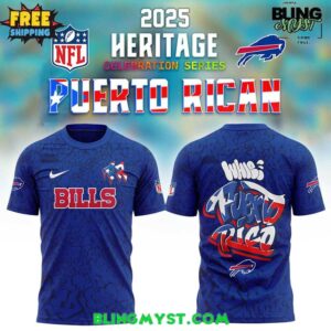 Buffalo Bills Puerto Rico Heritage Night Special T-Shirt