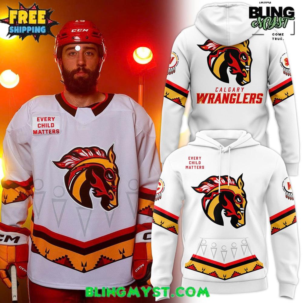 Calgary Wranglers Indigenous Night 2025-26 Hoodie Calgary Wranglers Indigenous Night 2025-26 Hoodie