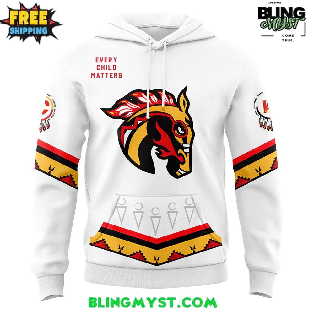 Calgary Wranglers Indigenous Night 2025-26 Hoodie Calgary Wranglers Indigenous Night 2025-26 Hoodie