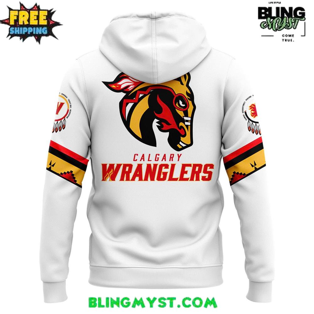 Calgary Wranglers Indigenous Night 2025-26 Hoodie Calgary Wranglers Indigenous Night 2025-26 Hoodie
