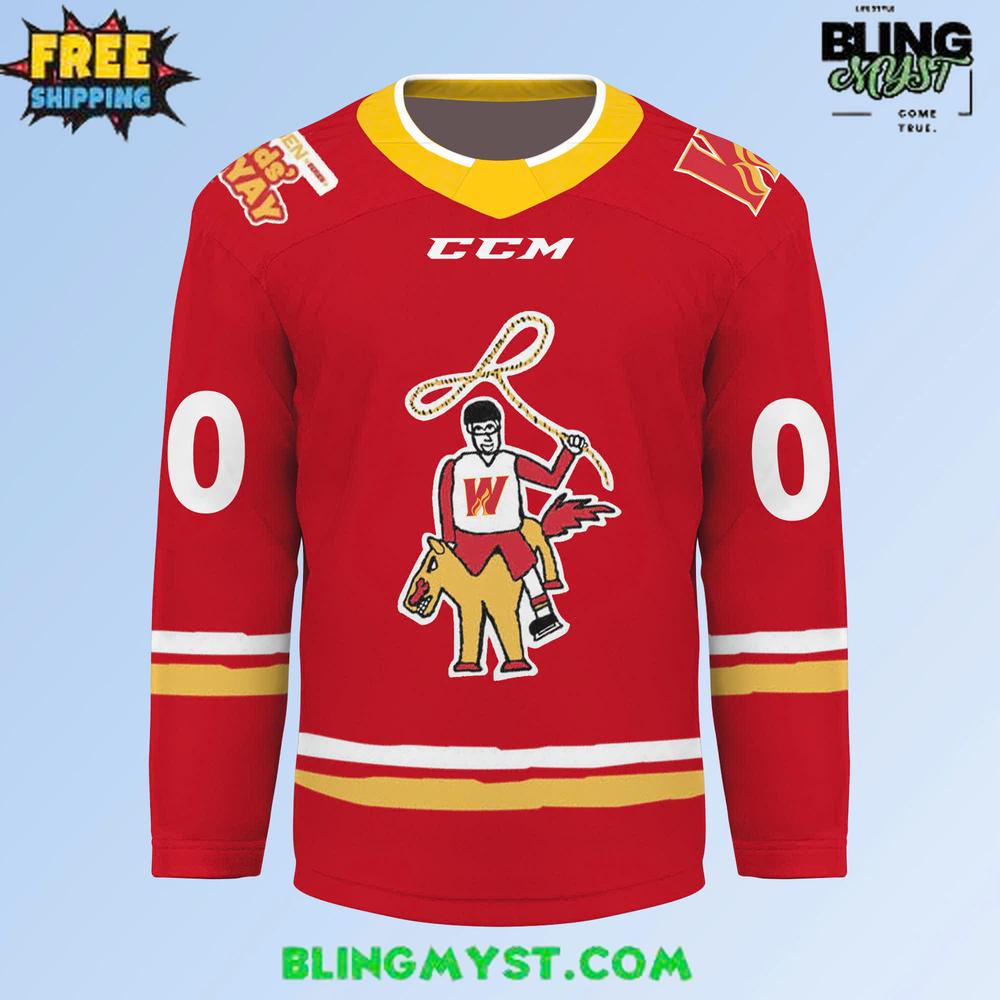 Calgary Wranglers Kids Friday Premium Hockey Jersey Calgary Wranglers Kids Friday Premium Hockey Jersey