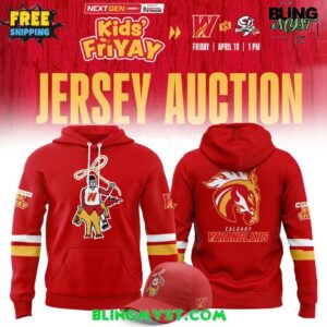 Calgary Wranglers Kids Friday Premium Hoodie