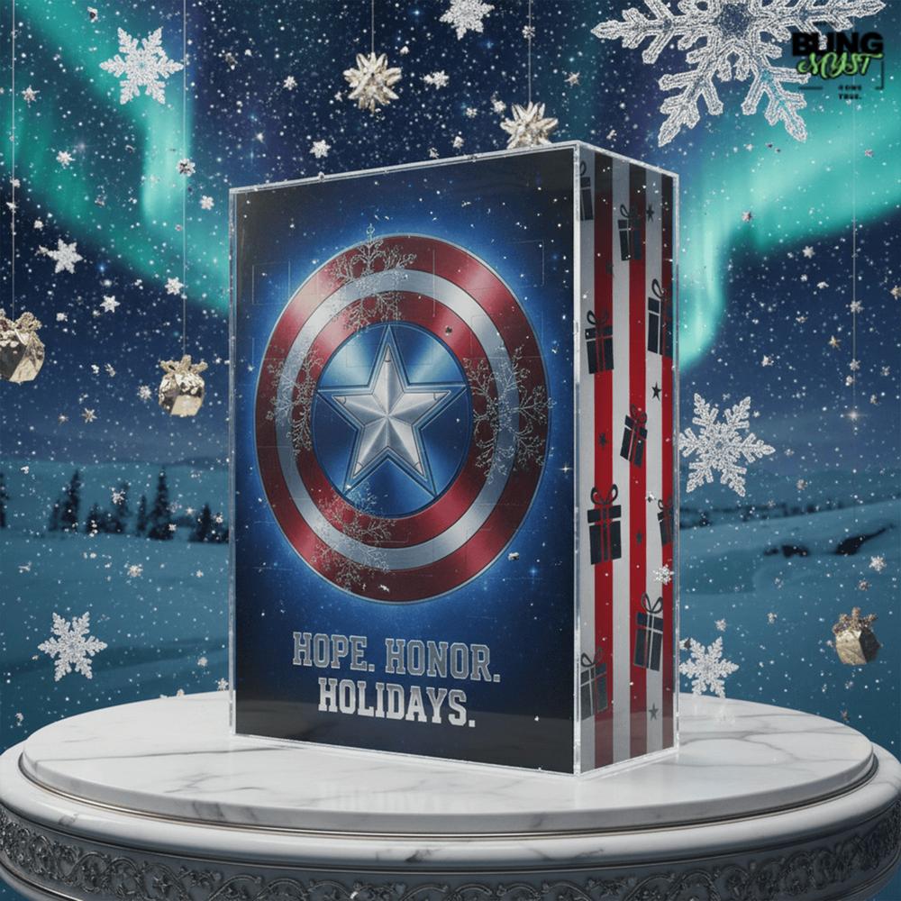 Captain America Christmas Holiday Limited Edition Advent Calendar 2025 Captain America Christmas Holiday Limited Edition Advent Calendar 2025