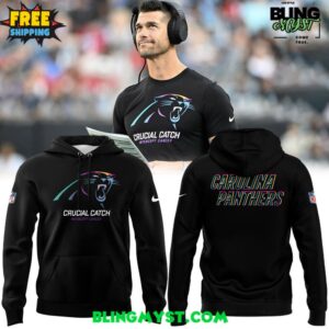 Carolina Panthers Crucial Catch Intercept Cancer 2025 Hoodie