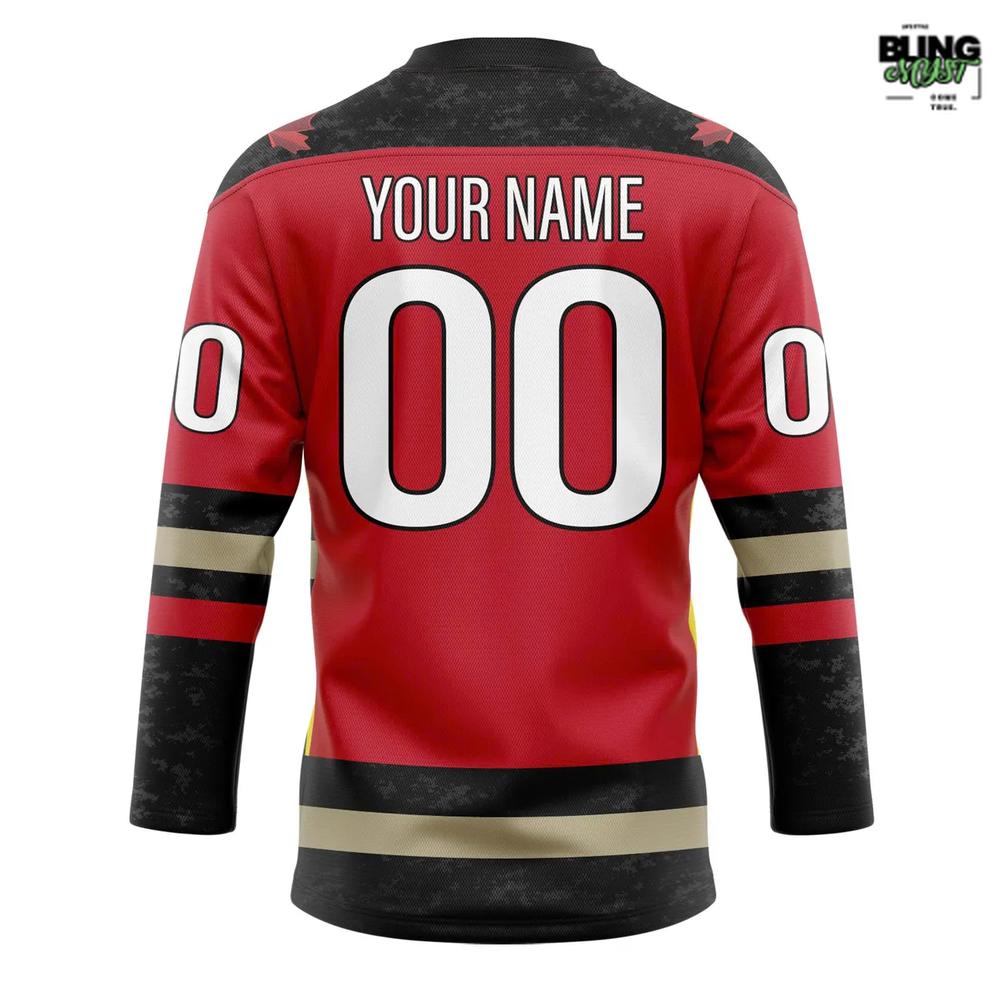 Charlottetown Islanders Military Appreciation 2025 Hockey Jersey Charlottetown Islanders Military Appreciation 2025 Hockey Jersey