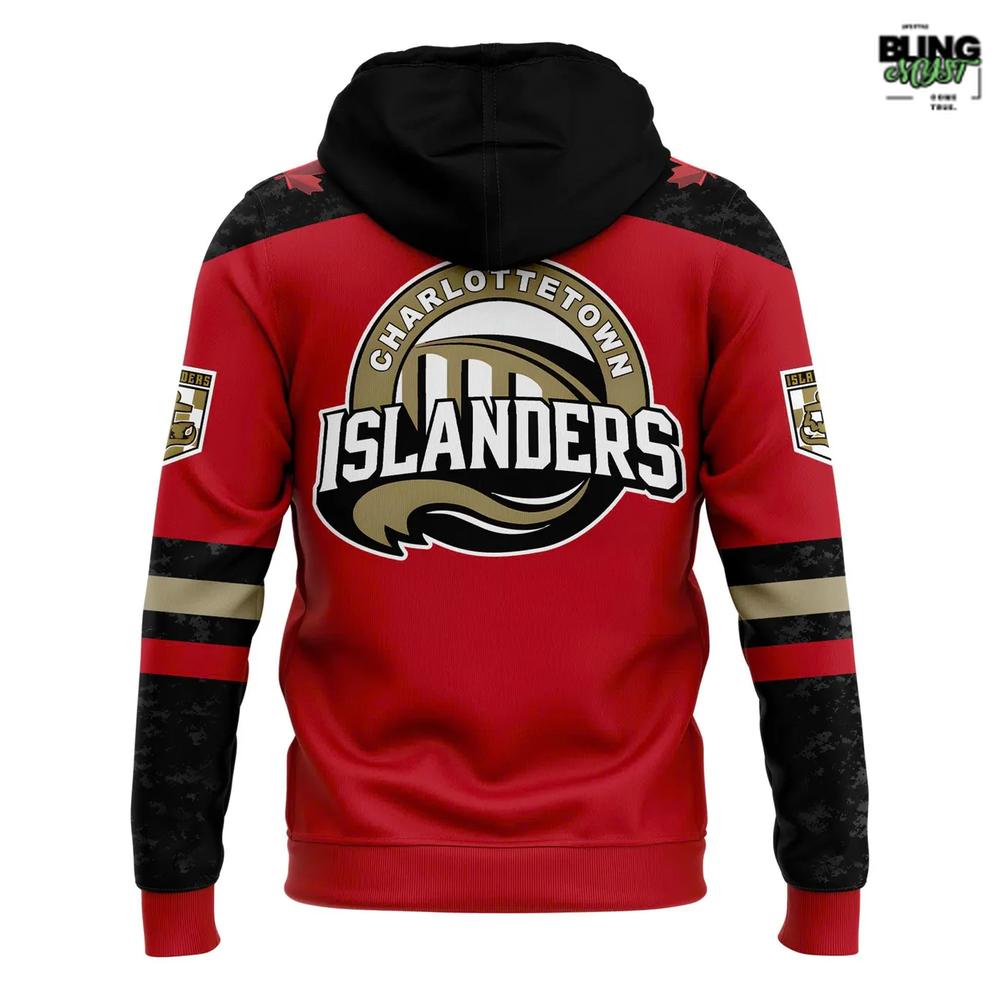 Charlottetown Islanders Military Appreciation 2025 Hoodie Charlottetown Islanders Military Appreciation 2025 Hoodie
