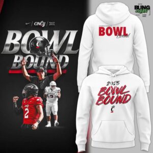 Cincinnati Bearcats Bowl Bound 2025 Hoodie