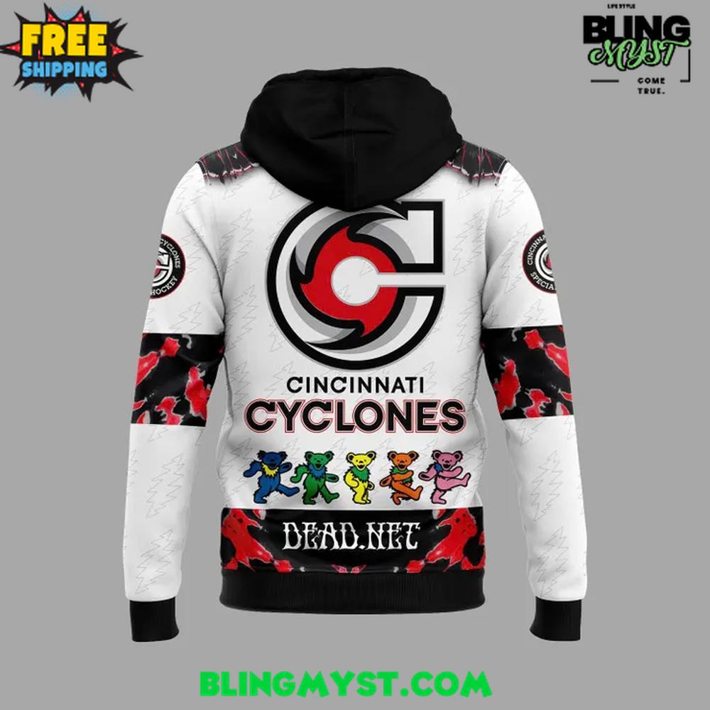 Cincinnati Cyclones Grateful Dead Night 2026 Hoodie Cincinnati Cyclones Grateful Dead Night 2026 Hoodie