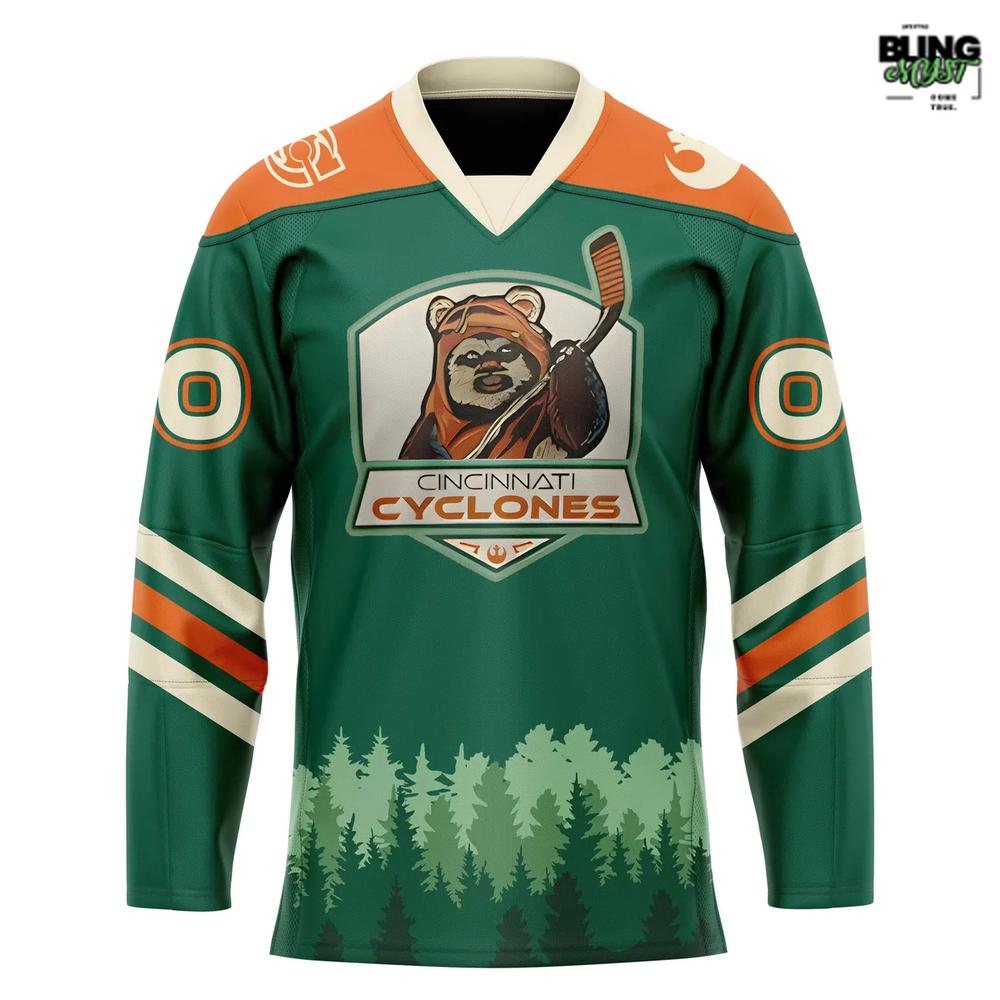 Cincinnati Cyclones Star Wars Special Edition Hockey Jersey Cincinnati Cyclones Star Wars Special Edition Hockey Jersey