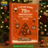 Cleveland Browns 79th Anniversary Christmas Limited Edition Advent Calendar 2025 3
