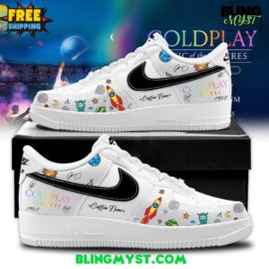 Coldplay Customized Special Edition Air Force 1