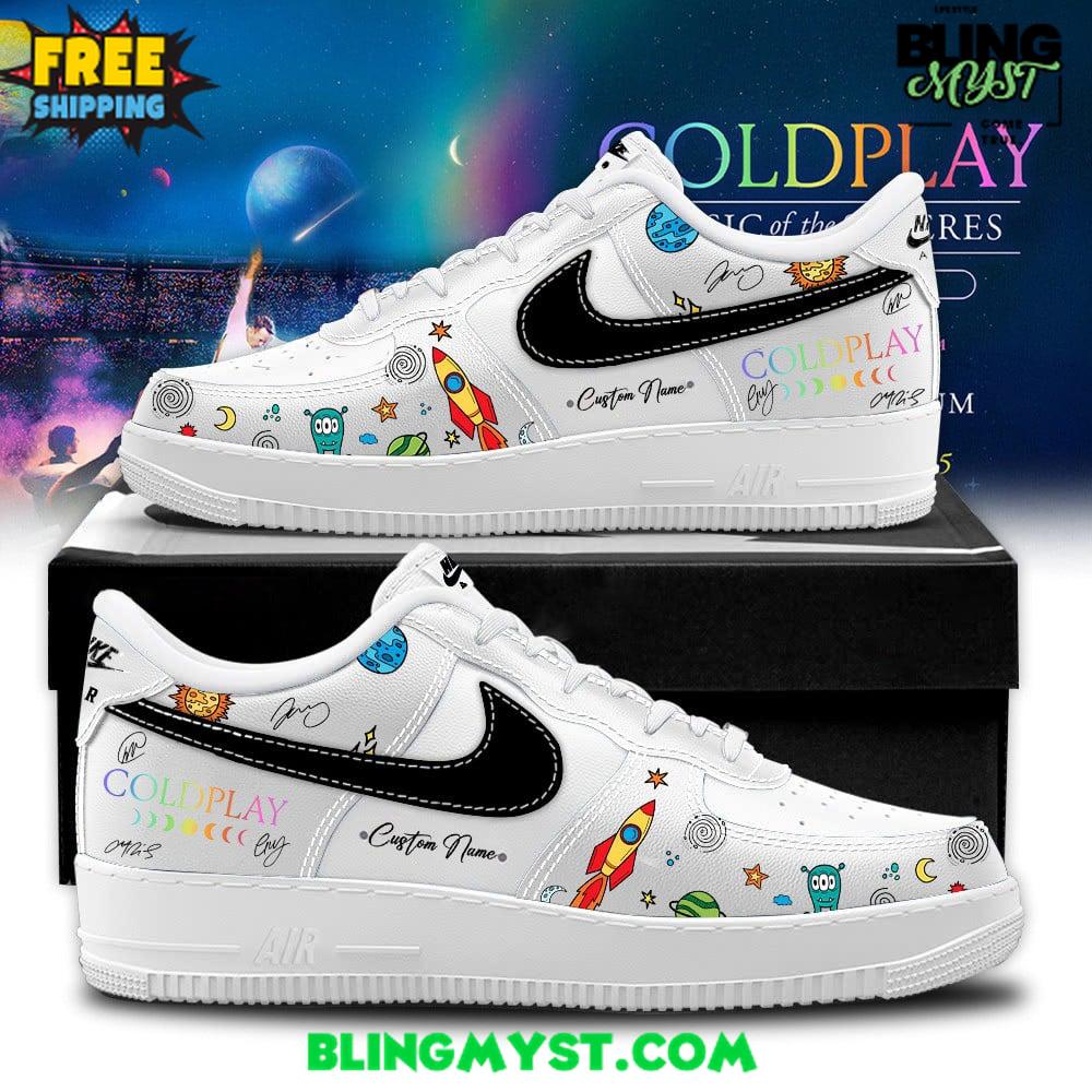 Coldplay Customized Special Edition Air Force 1 Coldplay Customized Special Edition Air Force 1