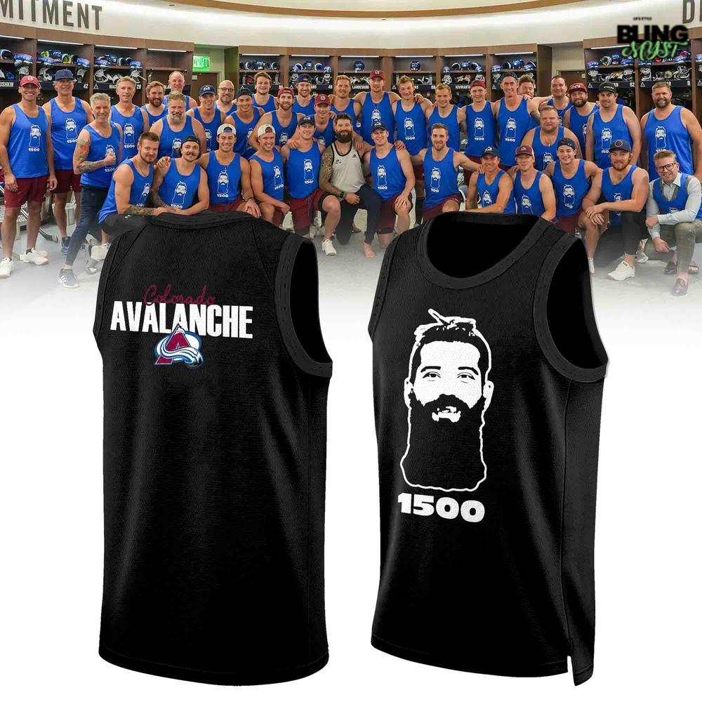 Colorado Avalanche 1500th Anniversary Burnzie Special Basketball Jersey Colorado Avalanche 1500th Anniversary Burnzie Special Basketball Jersey