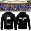 Colorado Avalanche 1500 Special Burnzie Hoodie 1 Colorado Avalanche 1500th Anniversary Burnzie Special Hoodie 2