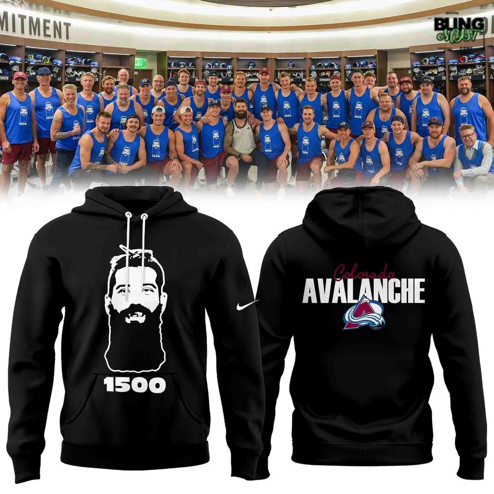 Colorado Avalanche 1500 Special Burnzie Hoodie Colorado Avalanche 1500 Special Burnzie Hoodie