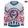 Colorado Avalanche 2025 Grateful Dead Night Hockey Jersey 1 Colorado Avalanche 2025 Grateful Dead Night Hockey Jersey 2