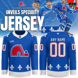 Colorado Avalanche Unveils Specialty Hockey Jersey