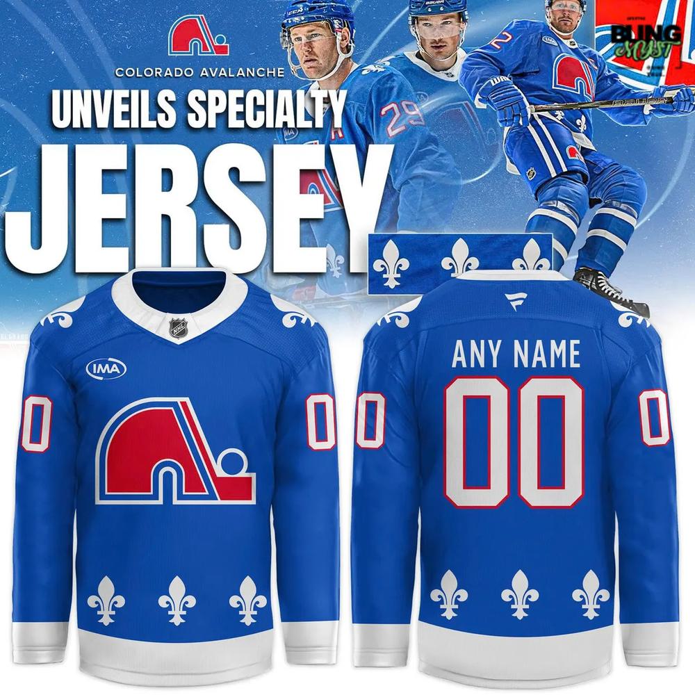 Colorado Avalanche Unveils Specialty Hockey Jersey Colorado Avalanche Unveils Specialty Hockey Jersey